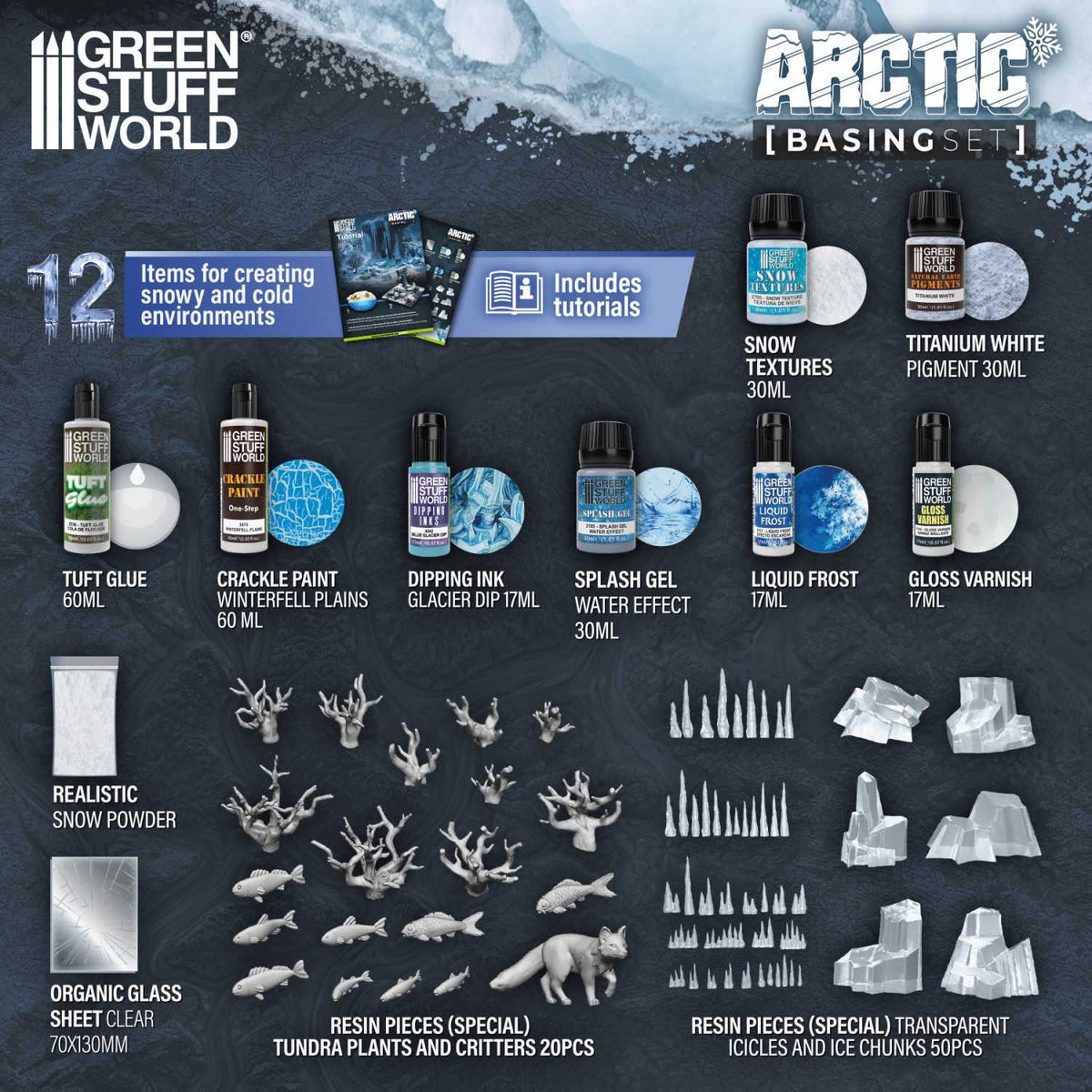 Green Stuff World: Basing Sets: Arctic