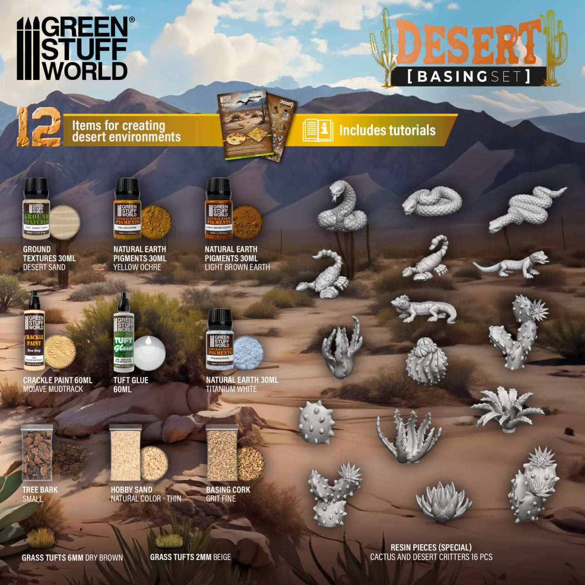 Green Stuff World: Basing Sets: Desert