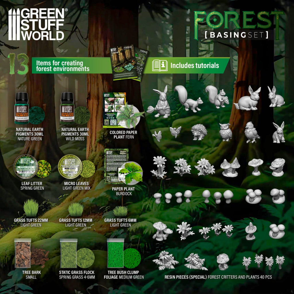 Green Stuff World: Basing Sets: Forest