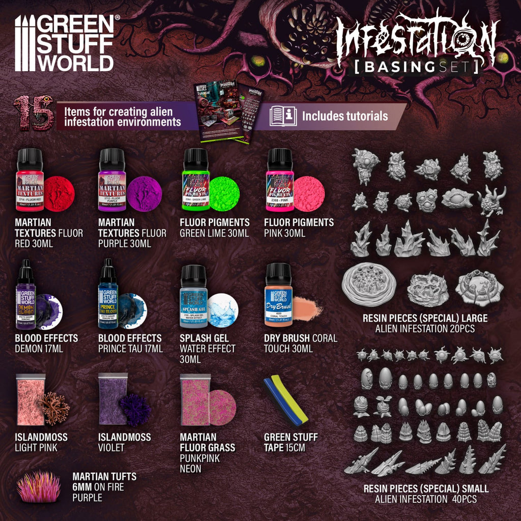 Green Stuff World: Basing Sets: Infestation