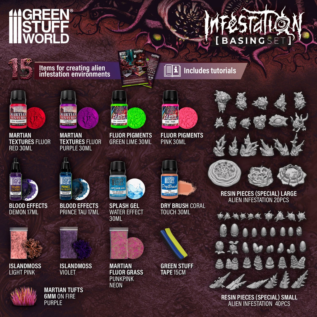 Green Stuff World: Basing Sets: Infestation