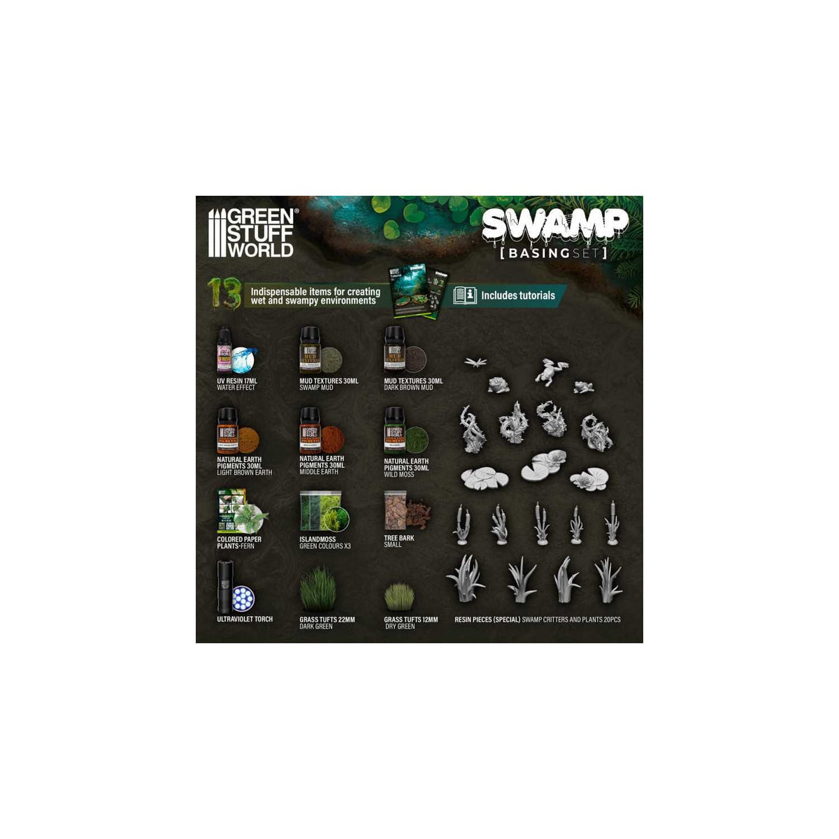Green Stuff World: Basing Sets: Swamp