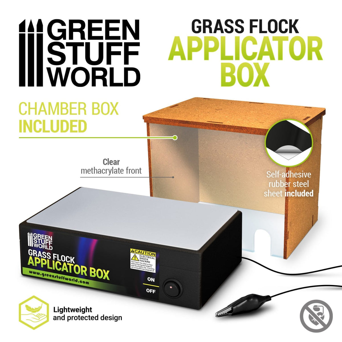 Green Stuff World: Grass Flock Applicator Box