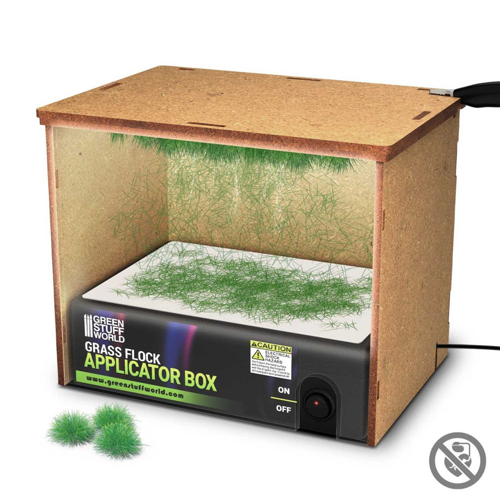 Green Stuff World: Grass Flock Applicator Box
