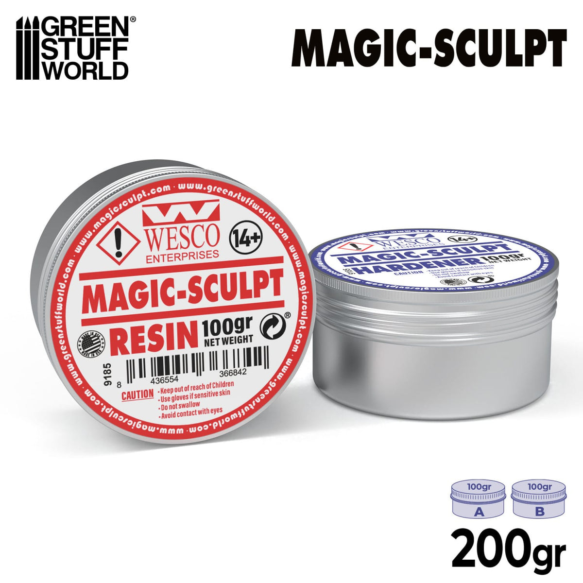 Green Stuff World: Magic Sculpt Putty: Epoxy Putty 200g