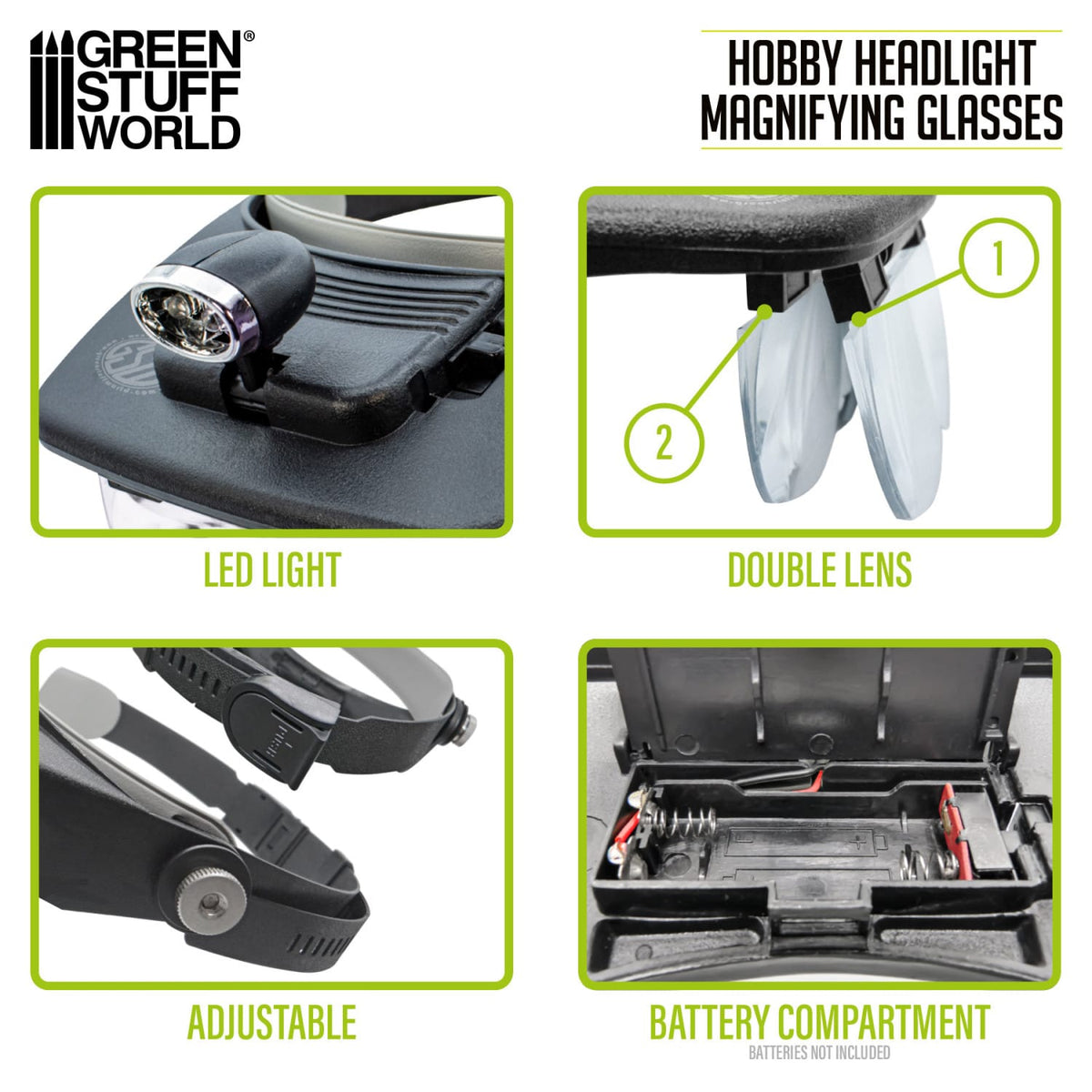 Green Stuff World: Magnifying Glasses with Light
