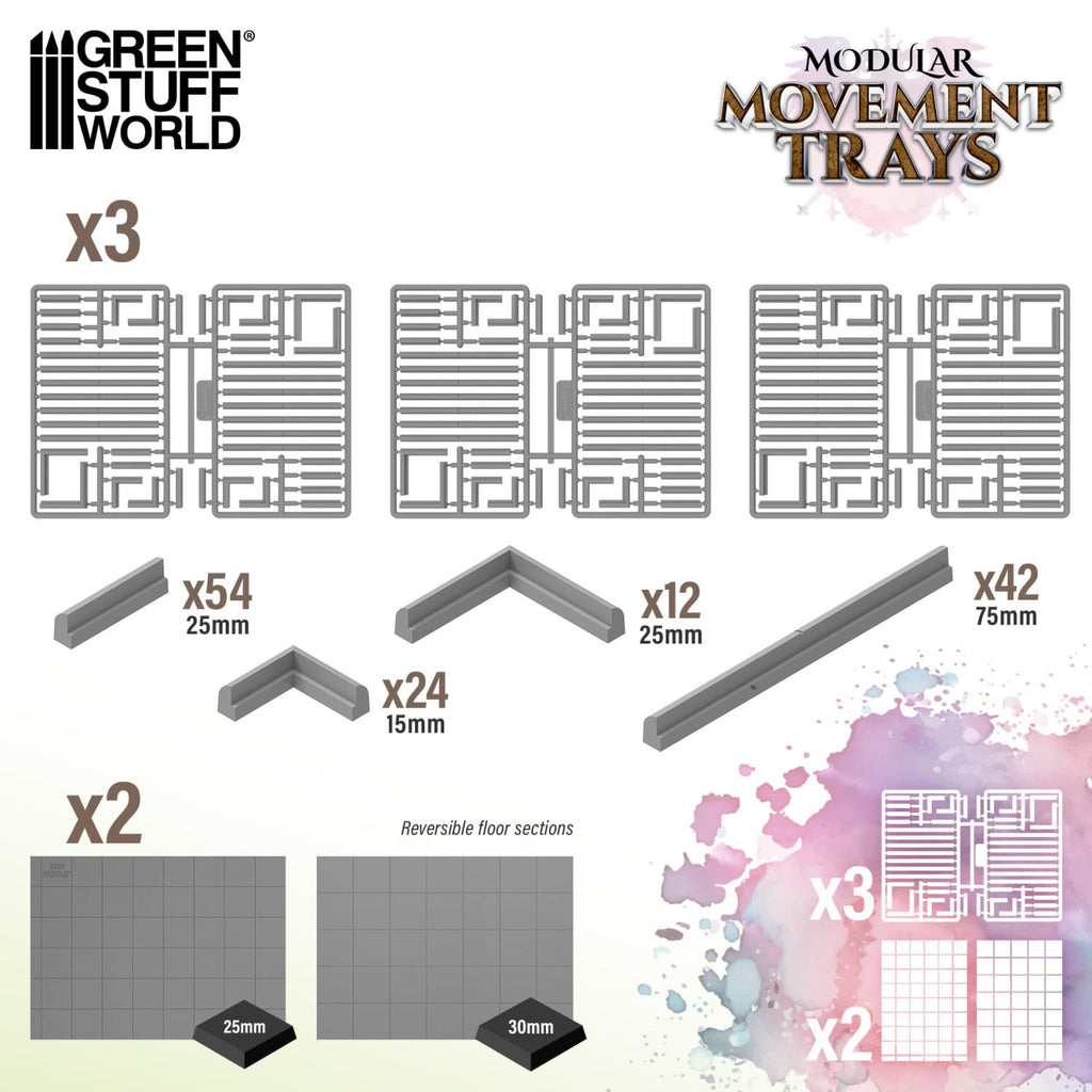 Green Stuff World: Modular Movement Trays