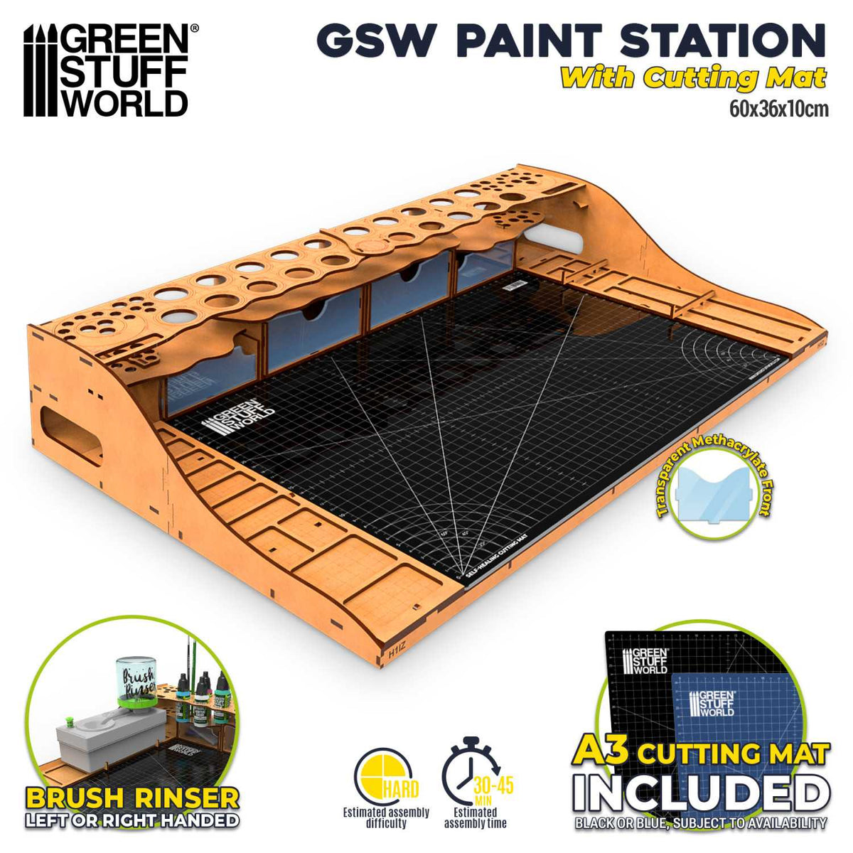 Green Stuff World: Paint Station with Cutting Mat