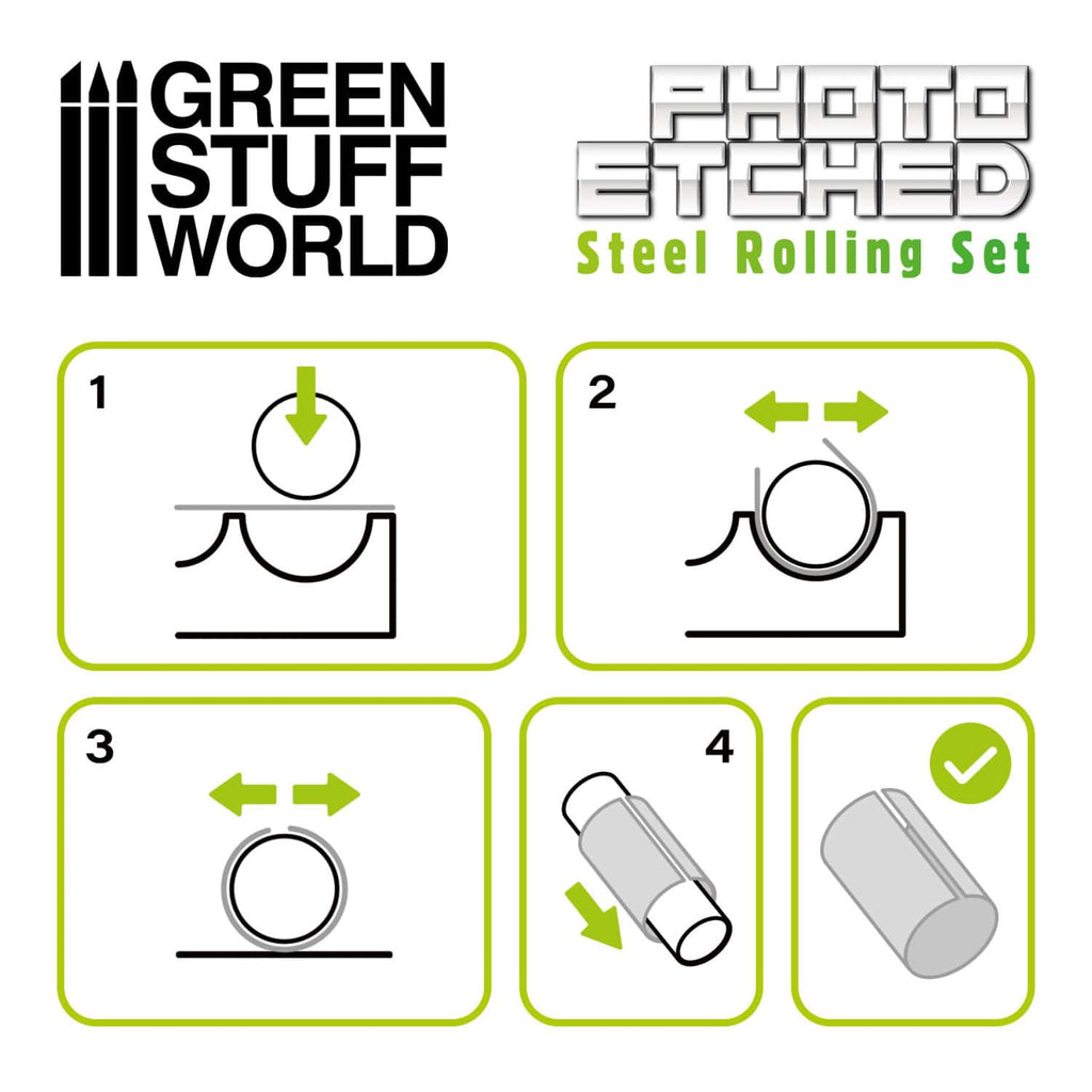 Green Stuff World: Photo Etched Rolling Set