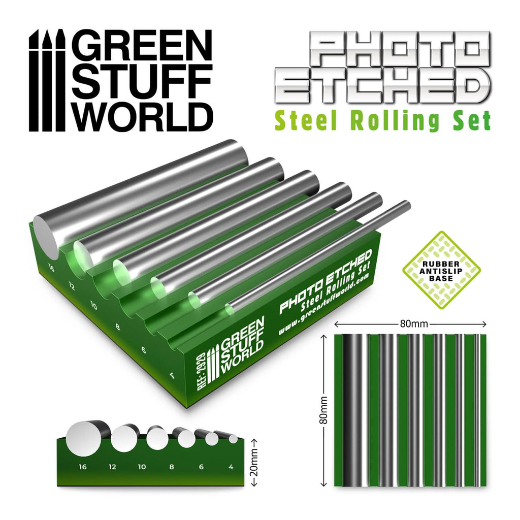 Green Stuff World: Photo Etched Rolling Set