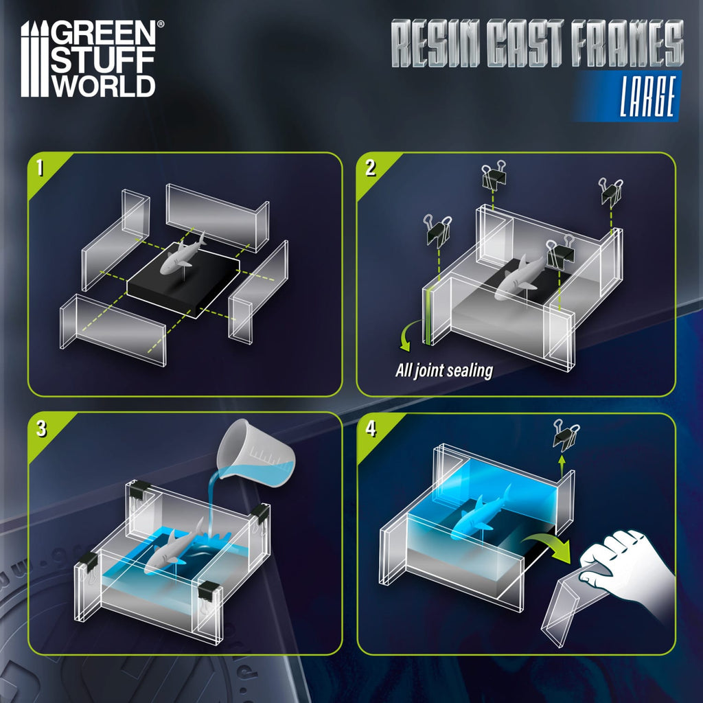 Green Stuff World: Resin Cast Frames: Large