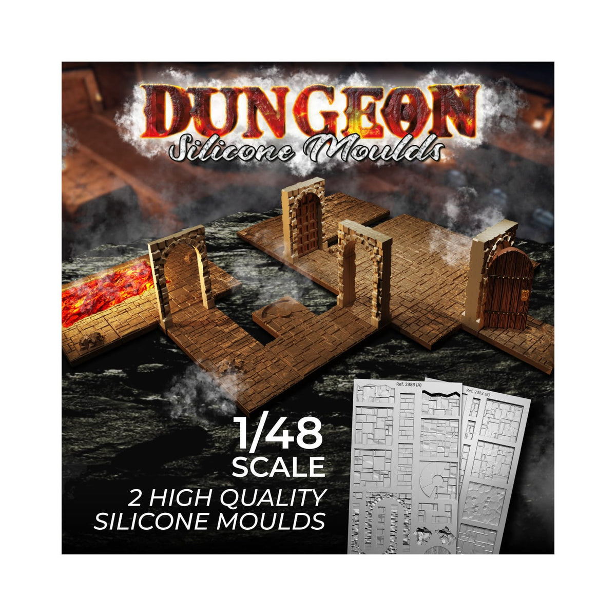 Green Stuff World: Silicone Molds: Dungeon
