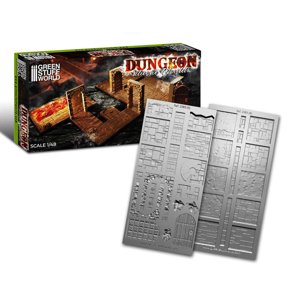 Green Stuff World: Silicone Molds: Dungeon