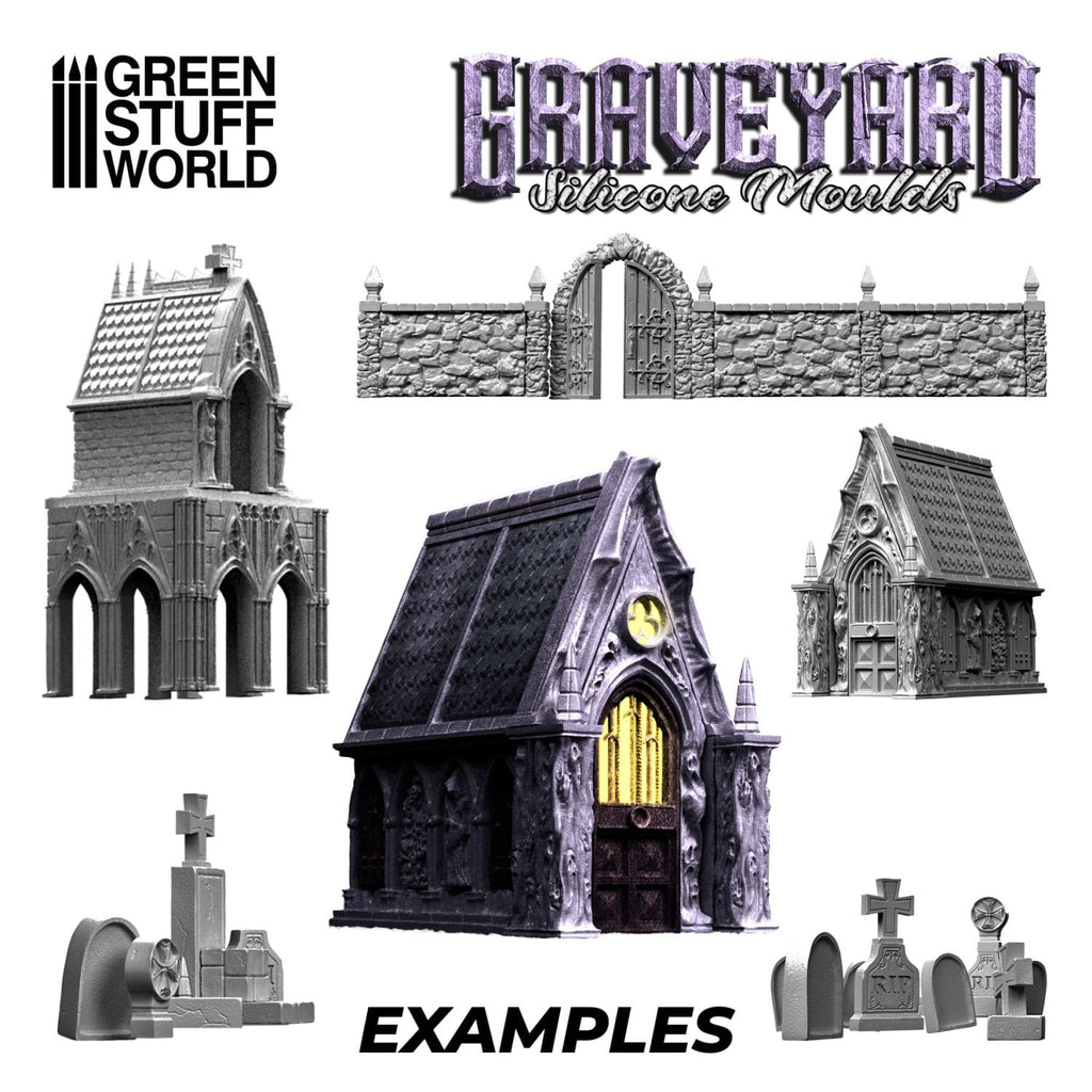 Green Stuff World: Silicone Molds: Graveyard