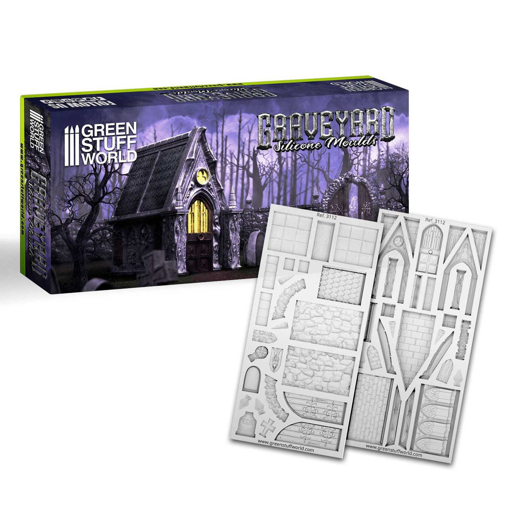 Green Stuff World: Silicone Molds: Graveyard