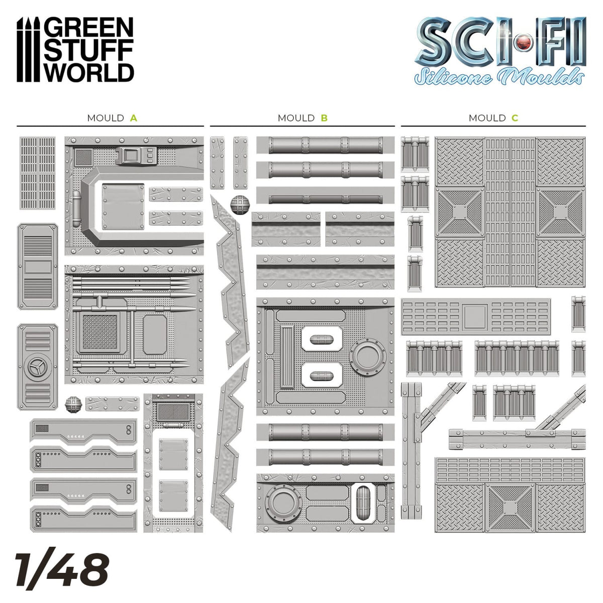 Green Stuff World: Silicone Molds: Sci-Fi