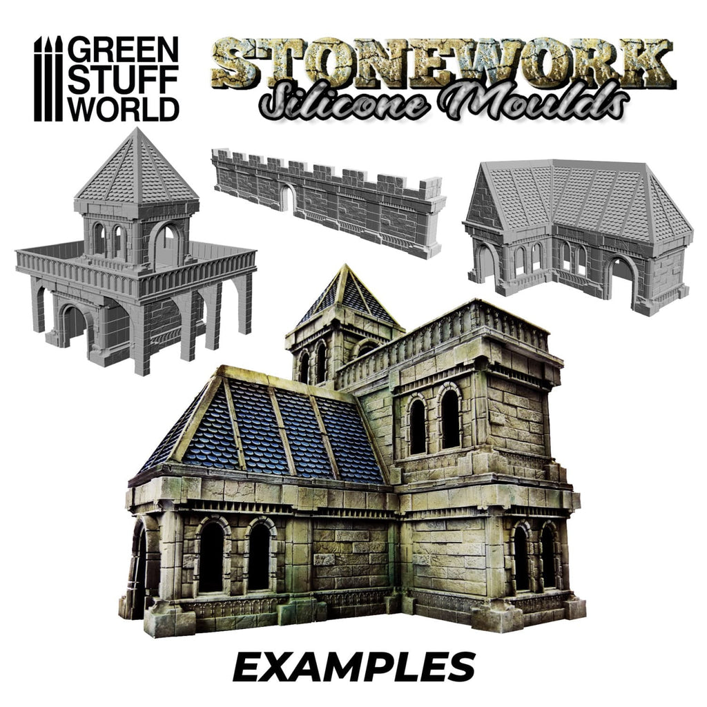 Green Stuff World: Silicone Molds: Stonework