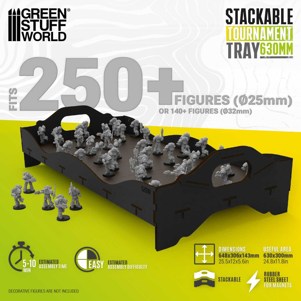 Green Stuff World: Stackable Tournament Tray (630mm)