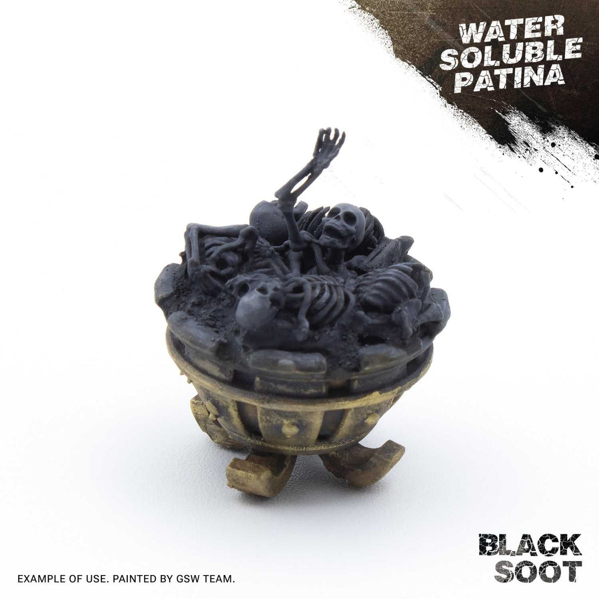 Green Stuff World: Water-Soluble Surface Patina - Black Soot (240ml)