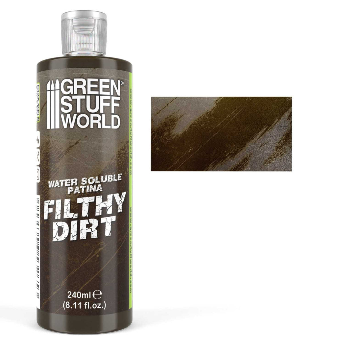Green Stuff World: Water-Soluble Surface Patina - Filthy Dirt (240ml)