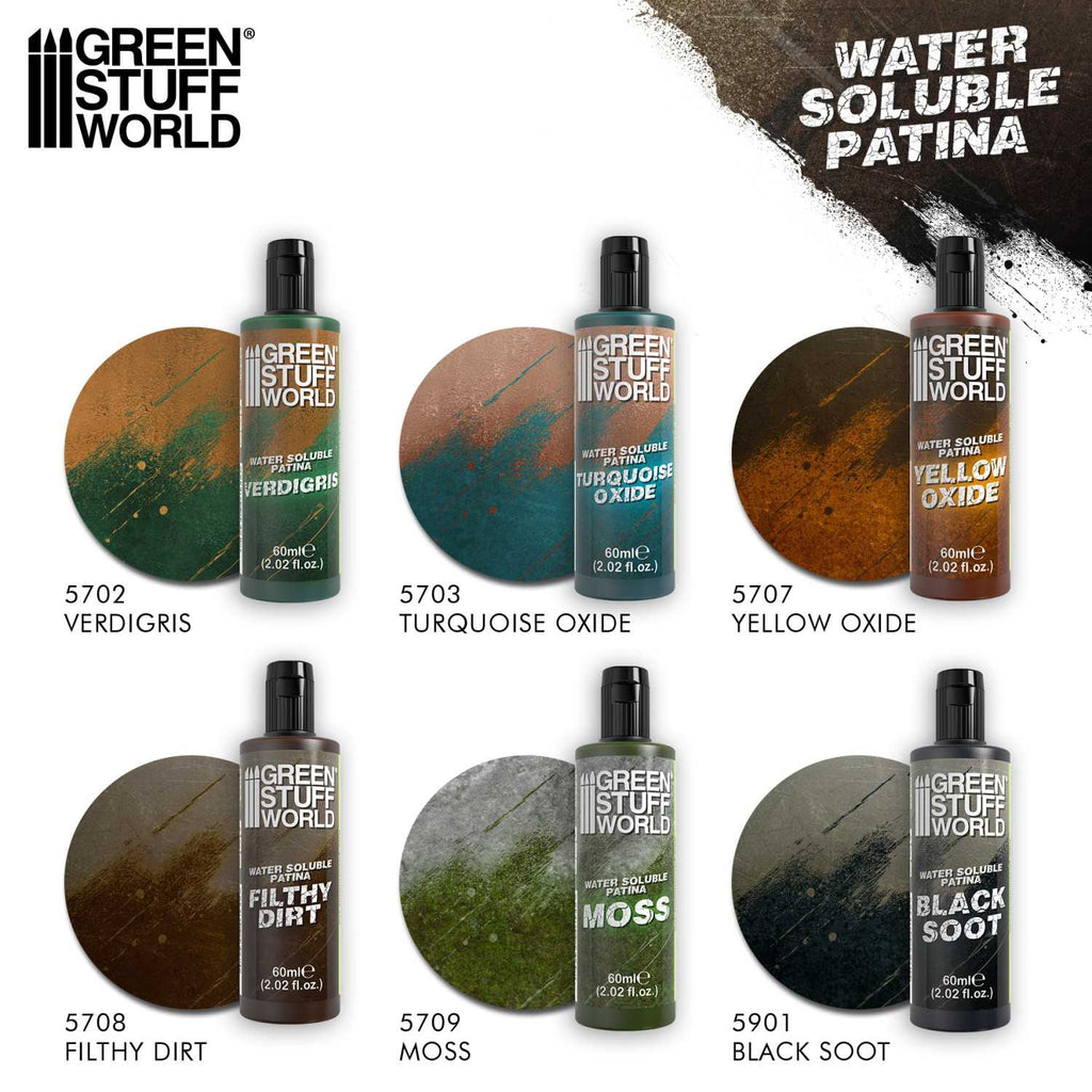 Green Stuff World: Water-Soluble Surface Patina Set
