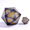 HY00347: Sharp Edged Resin 55mm D20 - Cursed Eclipse