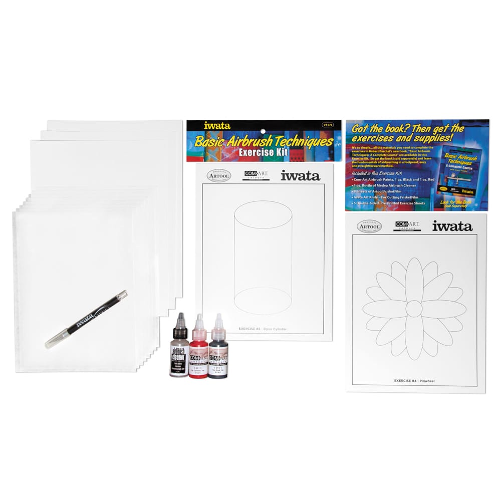 Iwata: Basic Airbrush Exercises