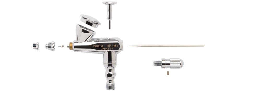 Iwata: Revolution HP-M1 Gravity Feed Single Action Airbrush