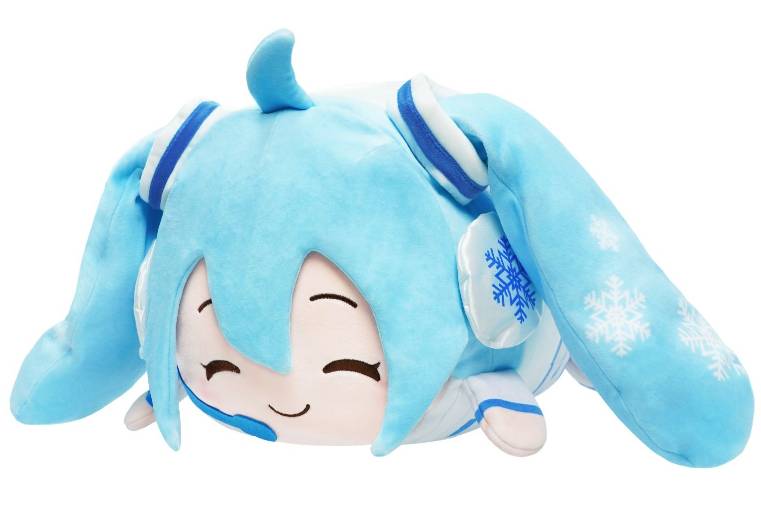 Hatsune Miku: Plush Throw Pillow - Snow Miku