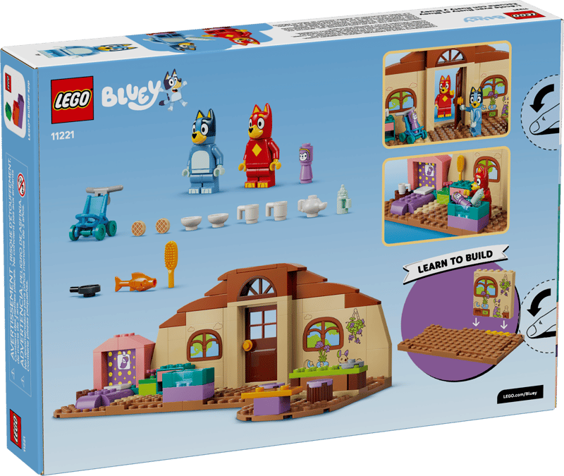 Lego: Bluey - School with Rusty and Bluey (11221)