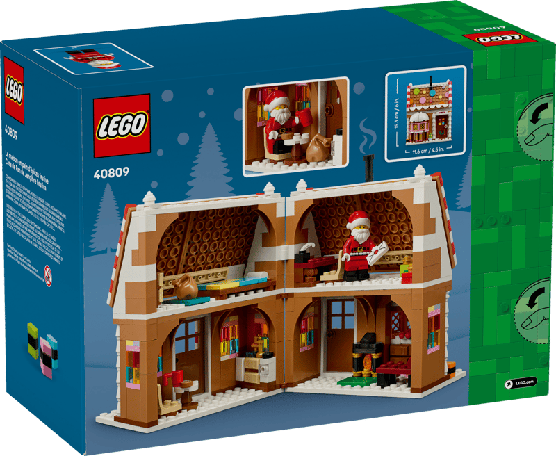 Lego: Festive Gingerbread House (40809)