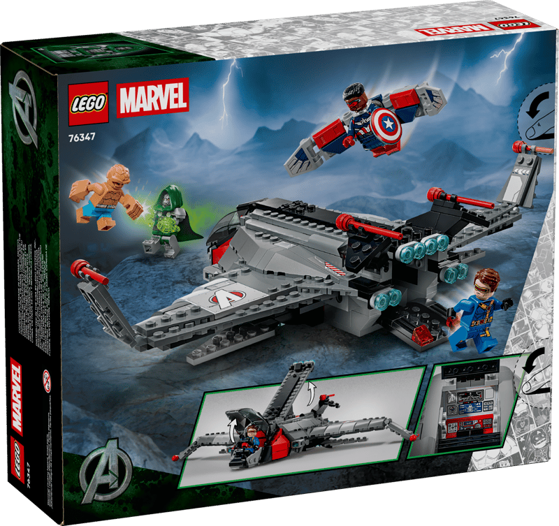 Lego: Marvel - Avengers: Doomsday Quinjet (76347)