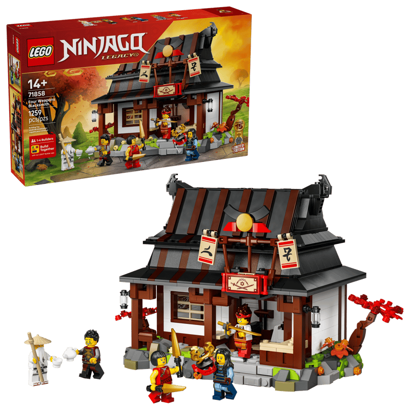 LEGO: Ninjago - Four Weapons Blacksmith 15th Anniversary (71858)