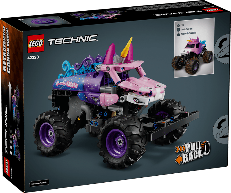 LEGO: Technic - Monster Jam Sparkle Smash Pull-Back (42220)