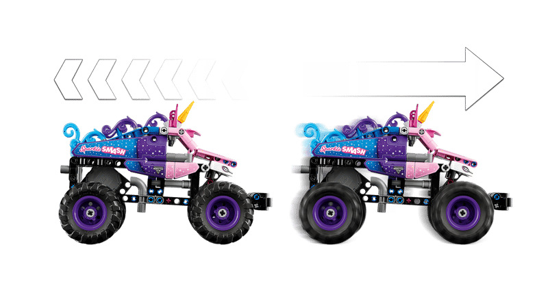 LEGO: Technic - Monster Jam Sparkle Smash Pull-Back (42220)