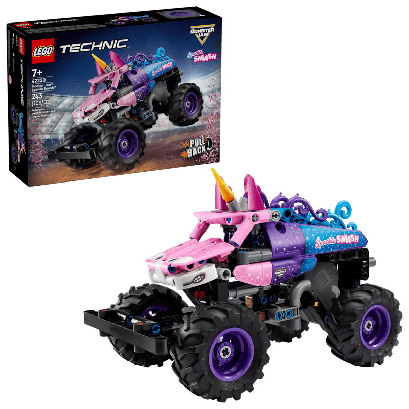 LEGO: Technic - Monster Jam Sparkle Smash Pull-Back (42220)