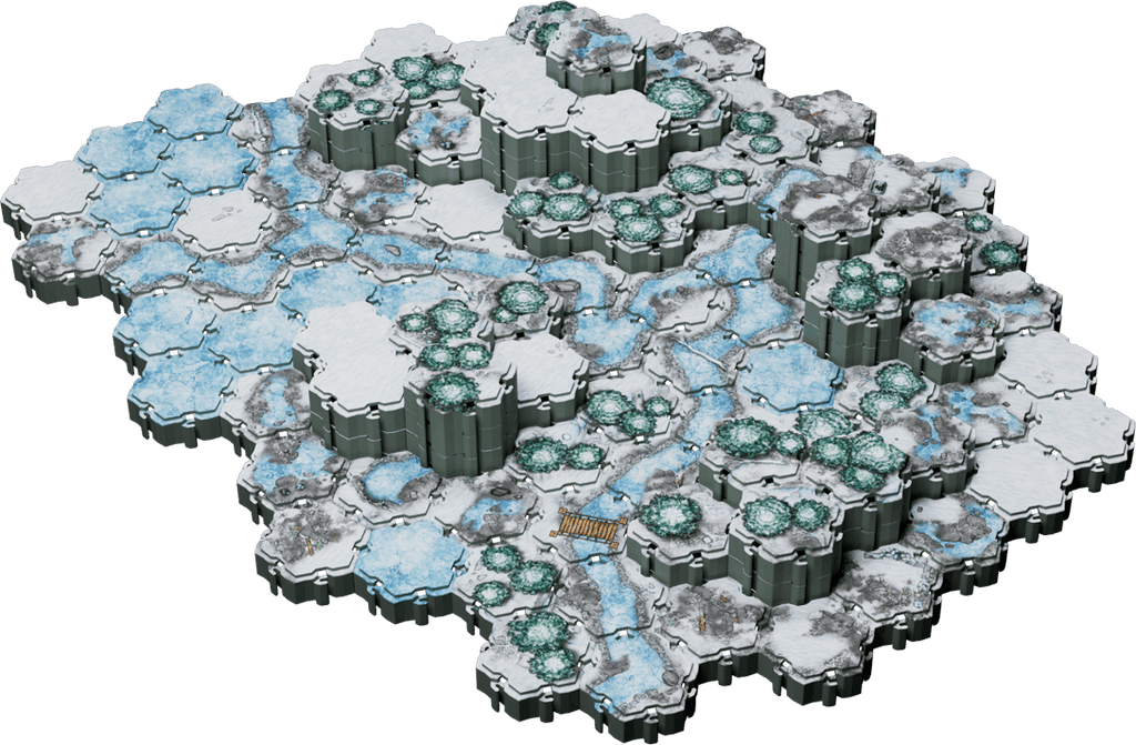 Lorescape: Terrain Tiles - Arctic (Pre-Order)