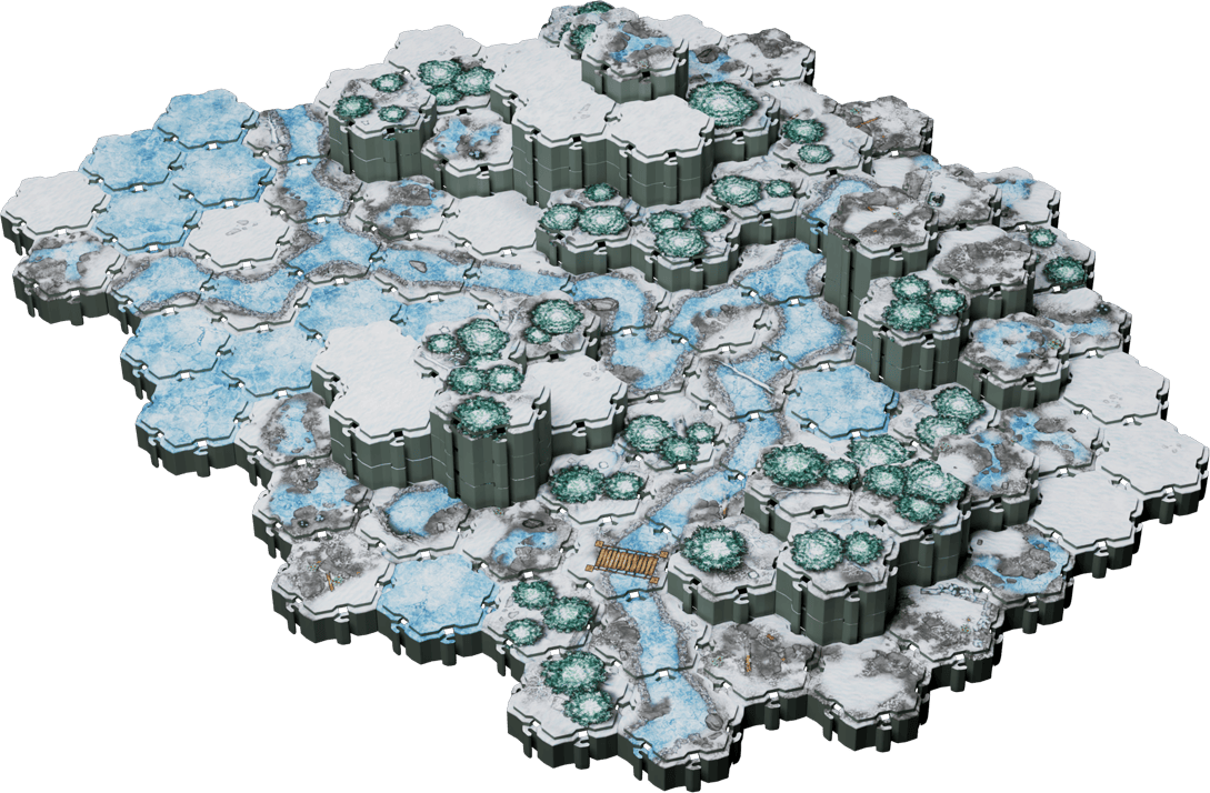 Lorescape: Terrain Tiles - Arctic (Pre-Order)