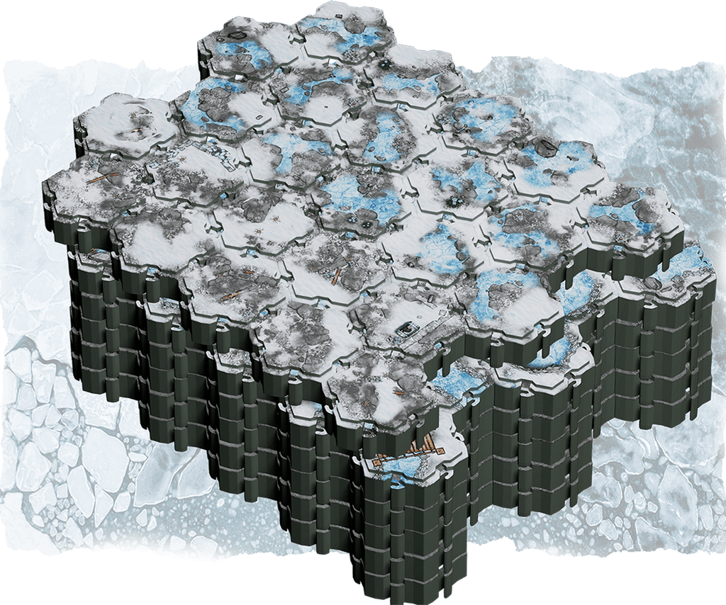 Lorescape: Terrain Tiles - Arctic (Pre-Order)