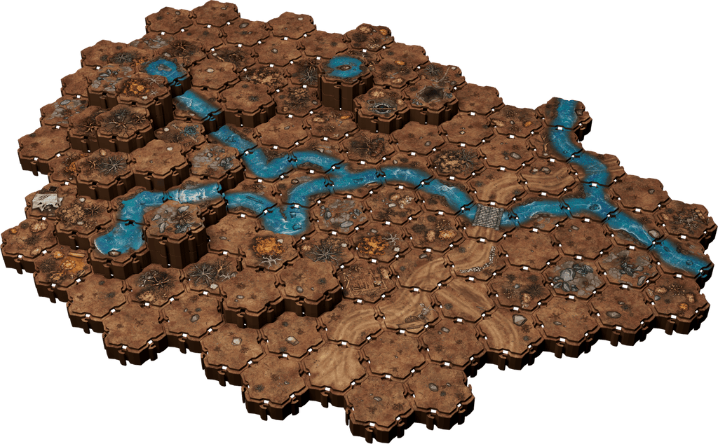 Lorescape: Terrain Tiles - Barrenland (Pre-Order)