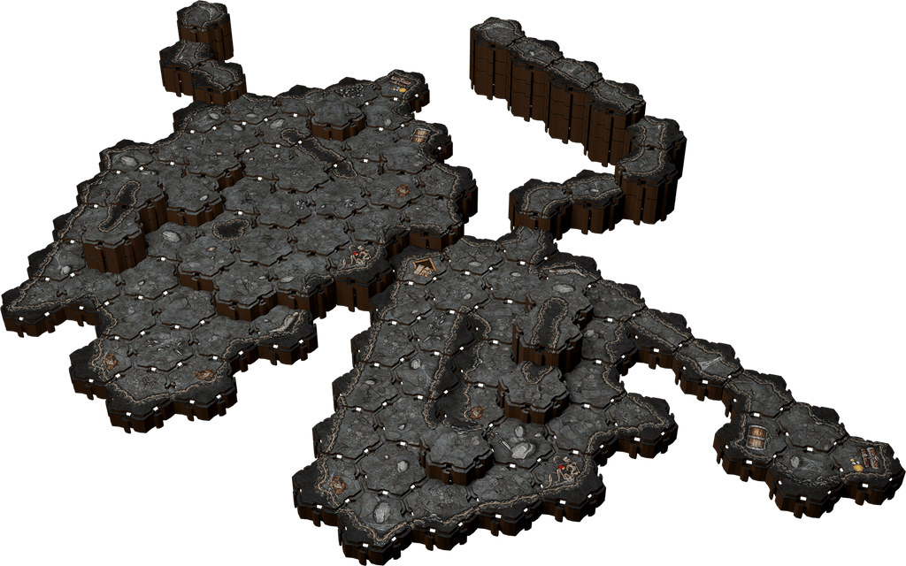 Lorescape: Terrain Tiles - Caverns (Pre-Order)