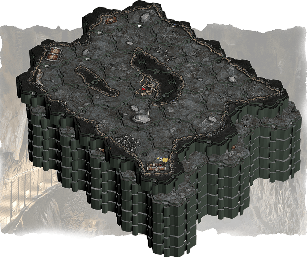 Lorescape: Terrain Tiles - Caverns (Pre-Order)