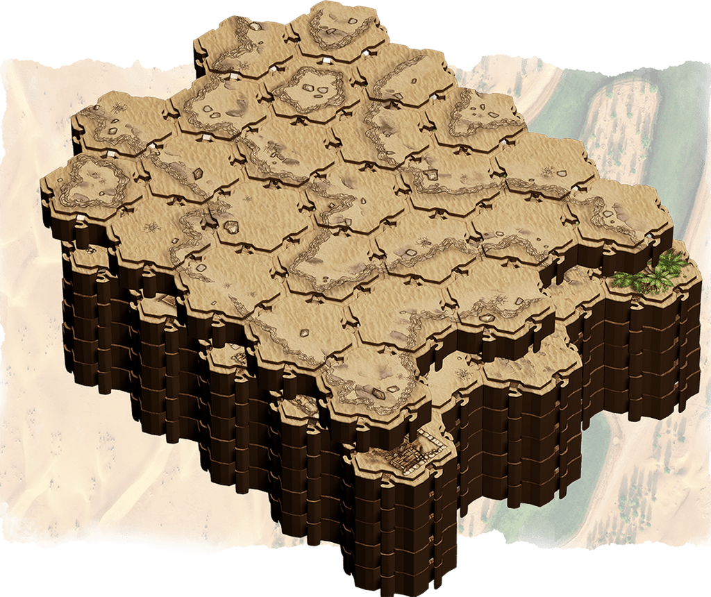 Lorescape: Terrain Tiles - Desert (Pre-Order)