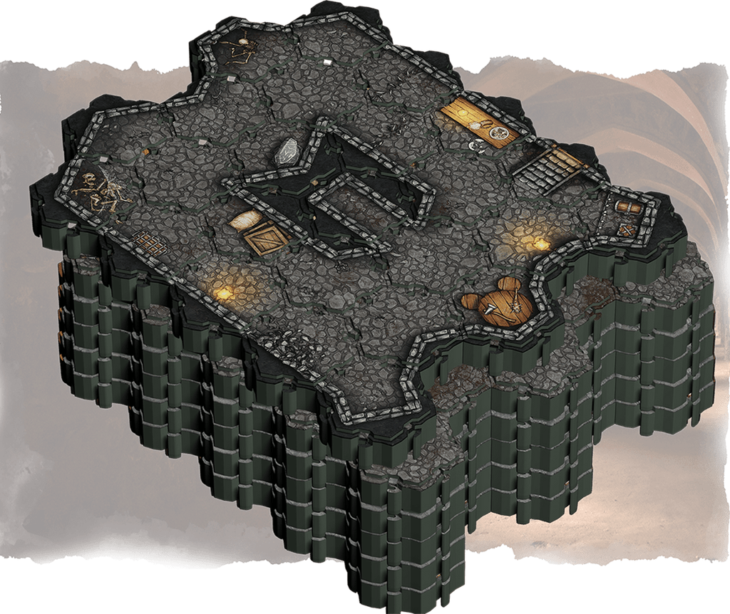 Lorescape: Terrain Tiles - Dungeons (Pre-Order)