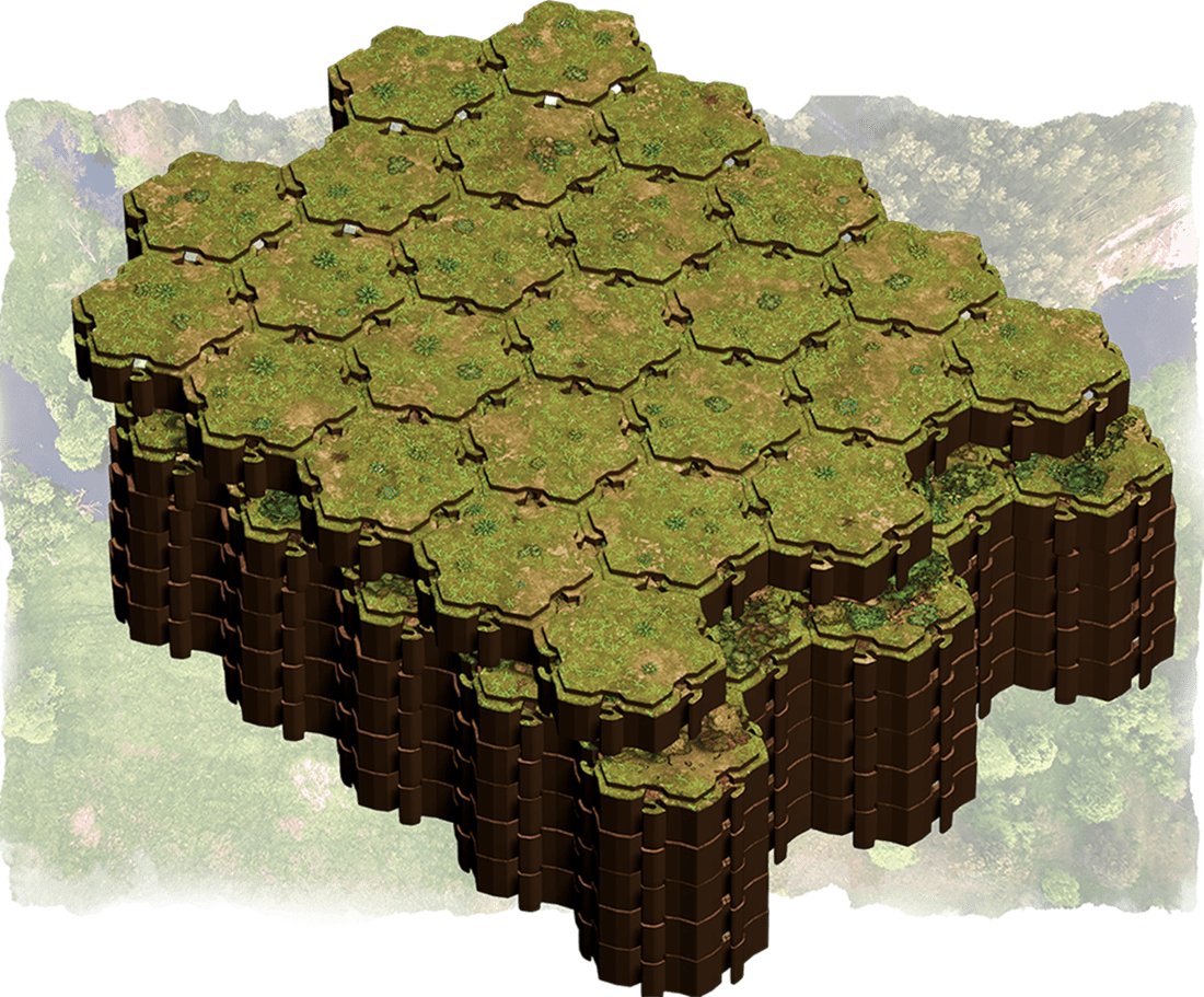 Lorescape: Terrain Tiles - Grassland (Pre-Order)