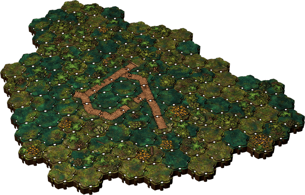 Lorescape: Terrain Tiles - Marshland (Pre-Order)