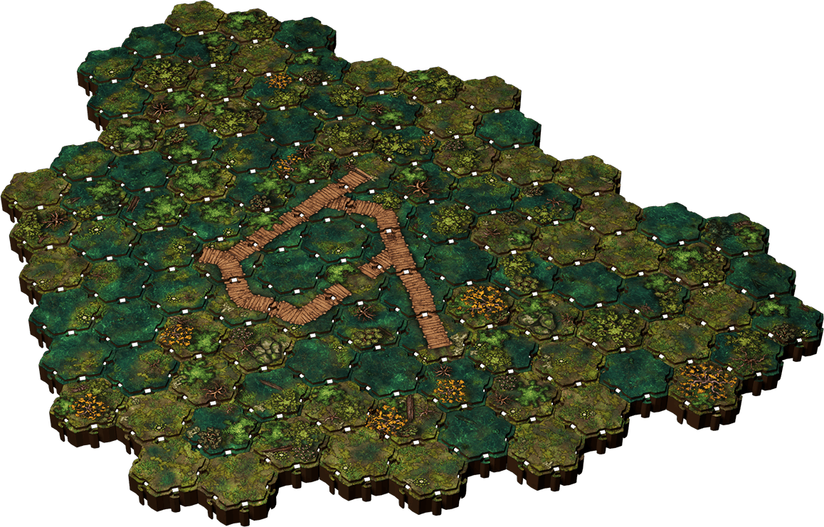 Lorescape: Terrain Tiles - Marshland (Pre-Order)