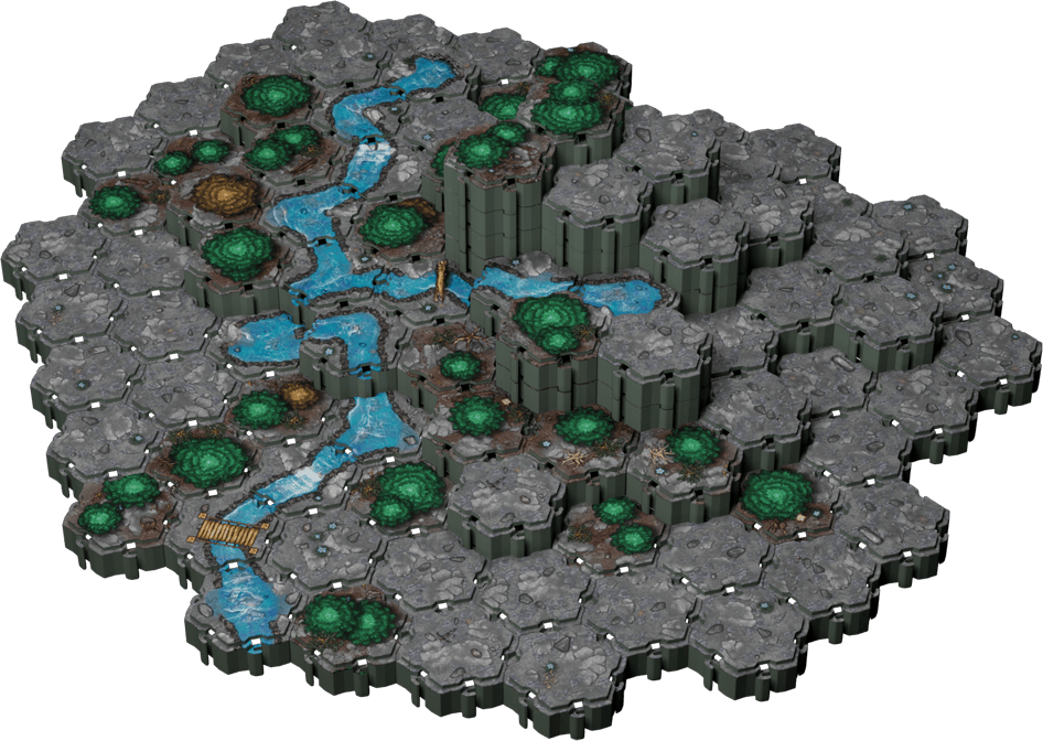Lorescape: Terrain Tiles - Mountains (Pre-Order)