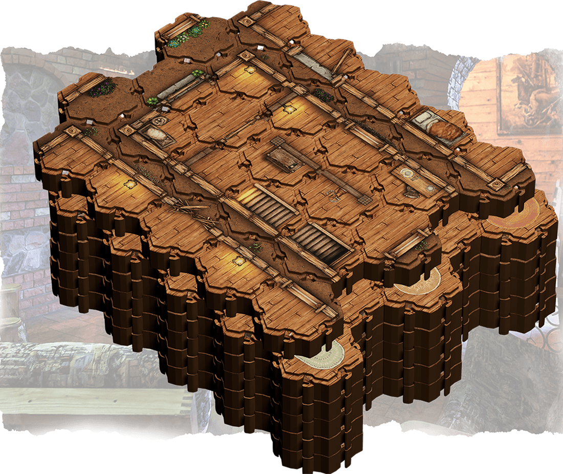 Lorescape: Terrain Tiles - Taverns (Pre-Order)
