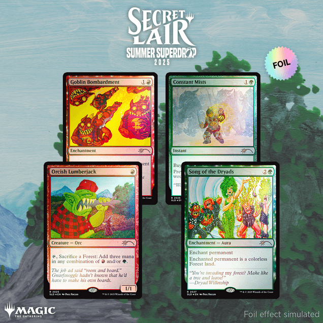 Magic the Gathering | Secret Lair Drop: Artist Series: Phil Foglio (Foil)